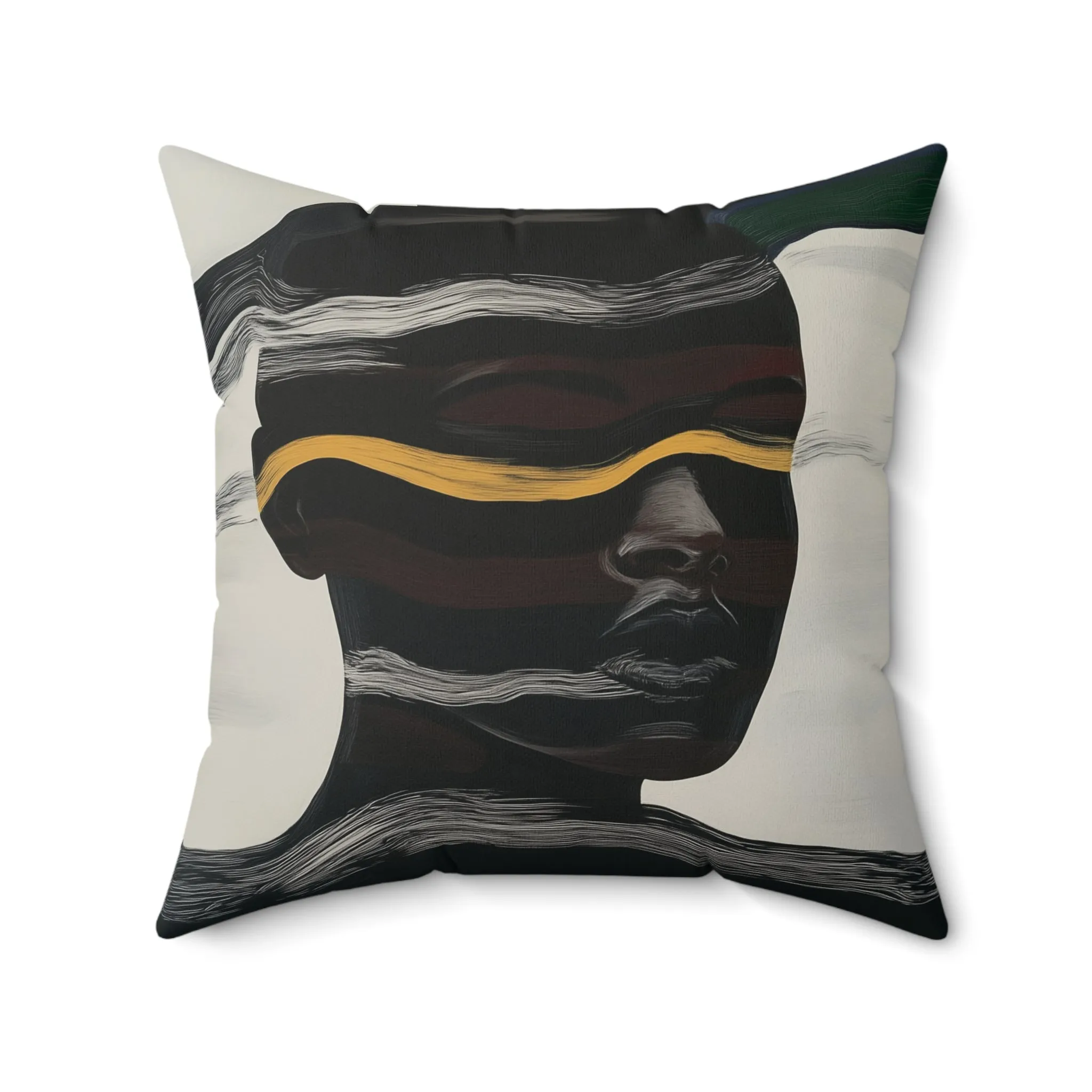 Modern Abstract Face Pillow