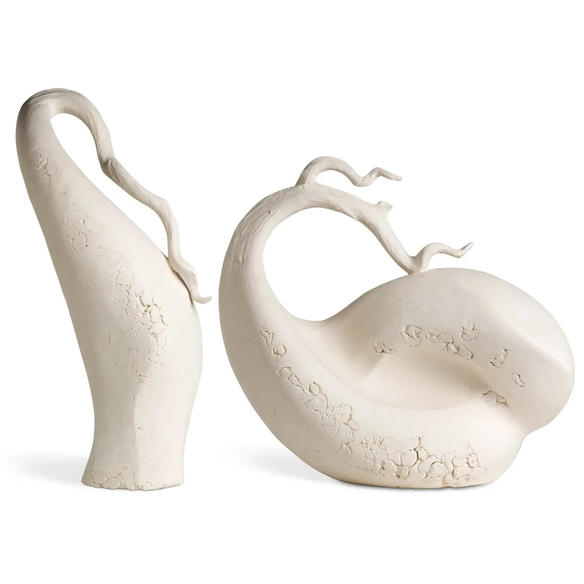 Morphic Series Sculpture Pair