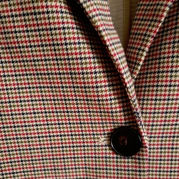 NWT Frank &amp; Oak Houndstooth Blazer Size XXS