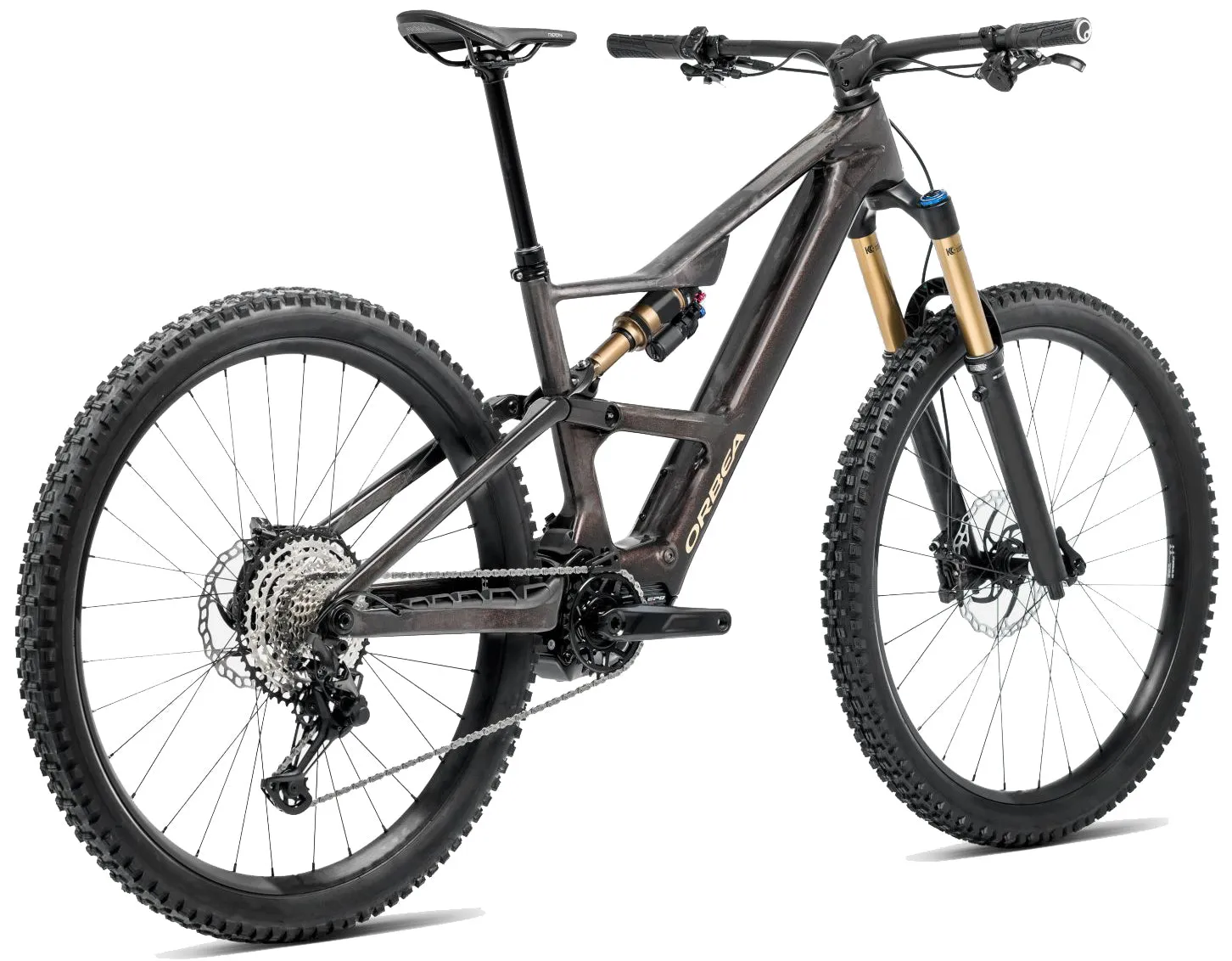 Orbea Rise SL M10 420W Carbon Electric Mountain Bike 2025 - Carbon View