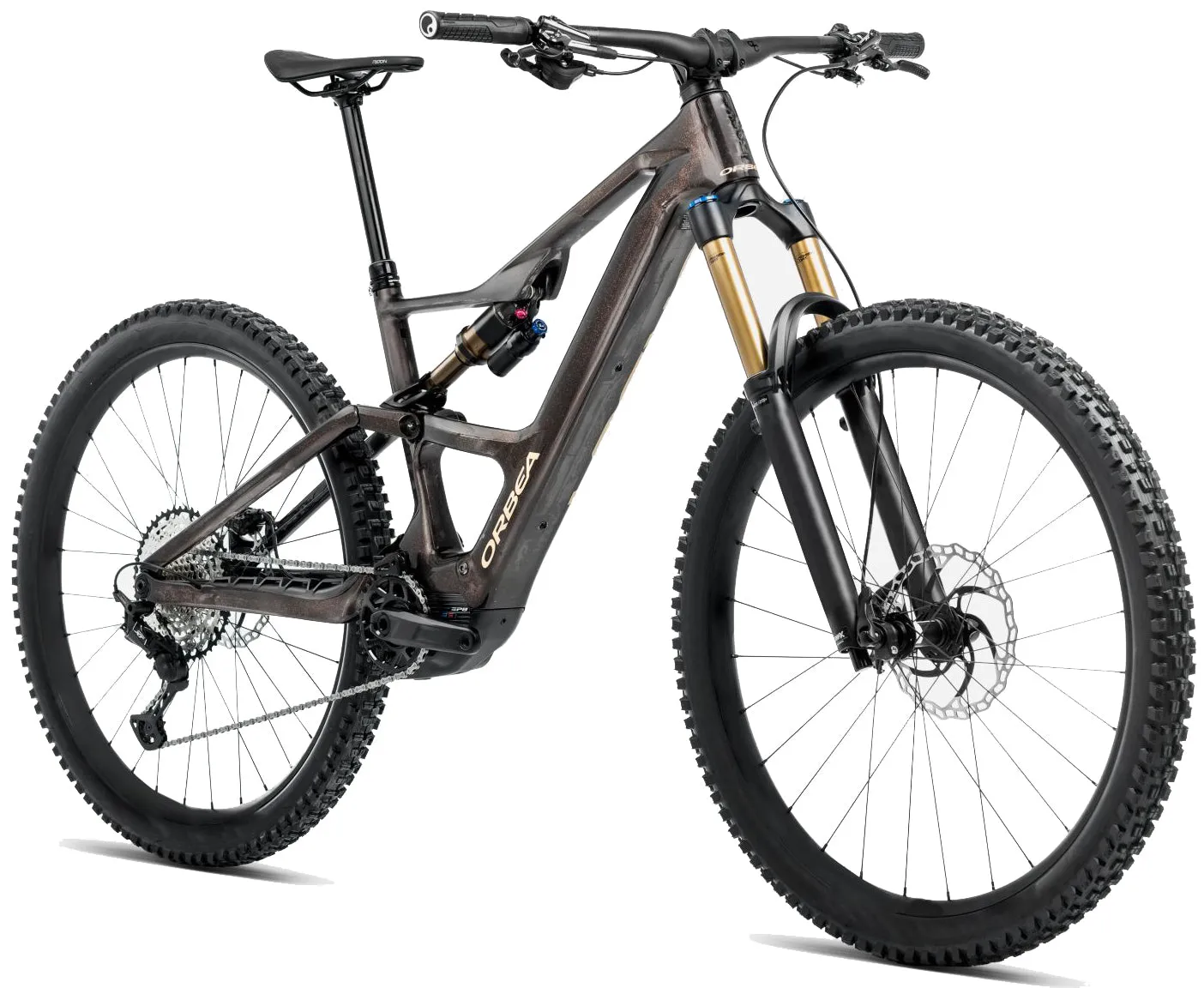 Orbea Rise SL M10 420W Carbon Electric Mountain Bike 2025 - Carbon View