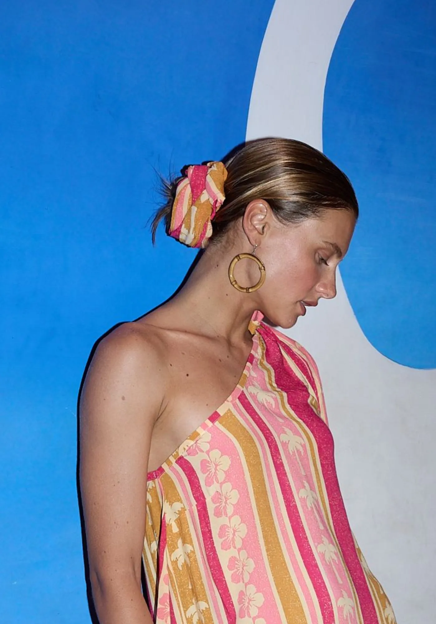 Palmeras Wrap - Hibiscus Pink