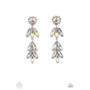 Paparazzi Space Age Sparkle Multi Pierced Earrings