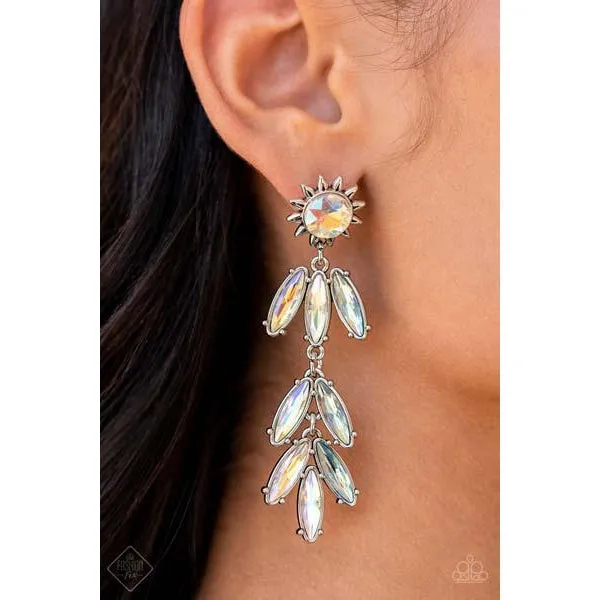 Paparazzi Space Age Sparkle Multi Pierced Earrings