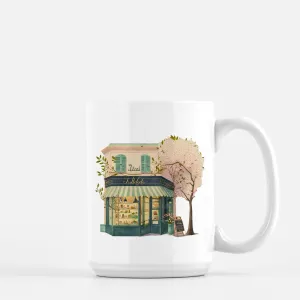 Parisian Shop 11 oz coffee mug | French Cottagecore Collection