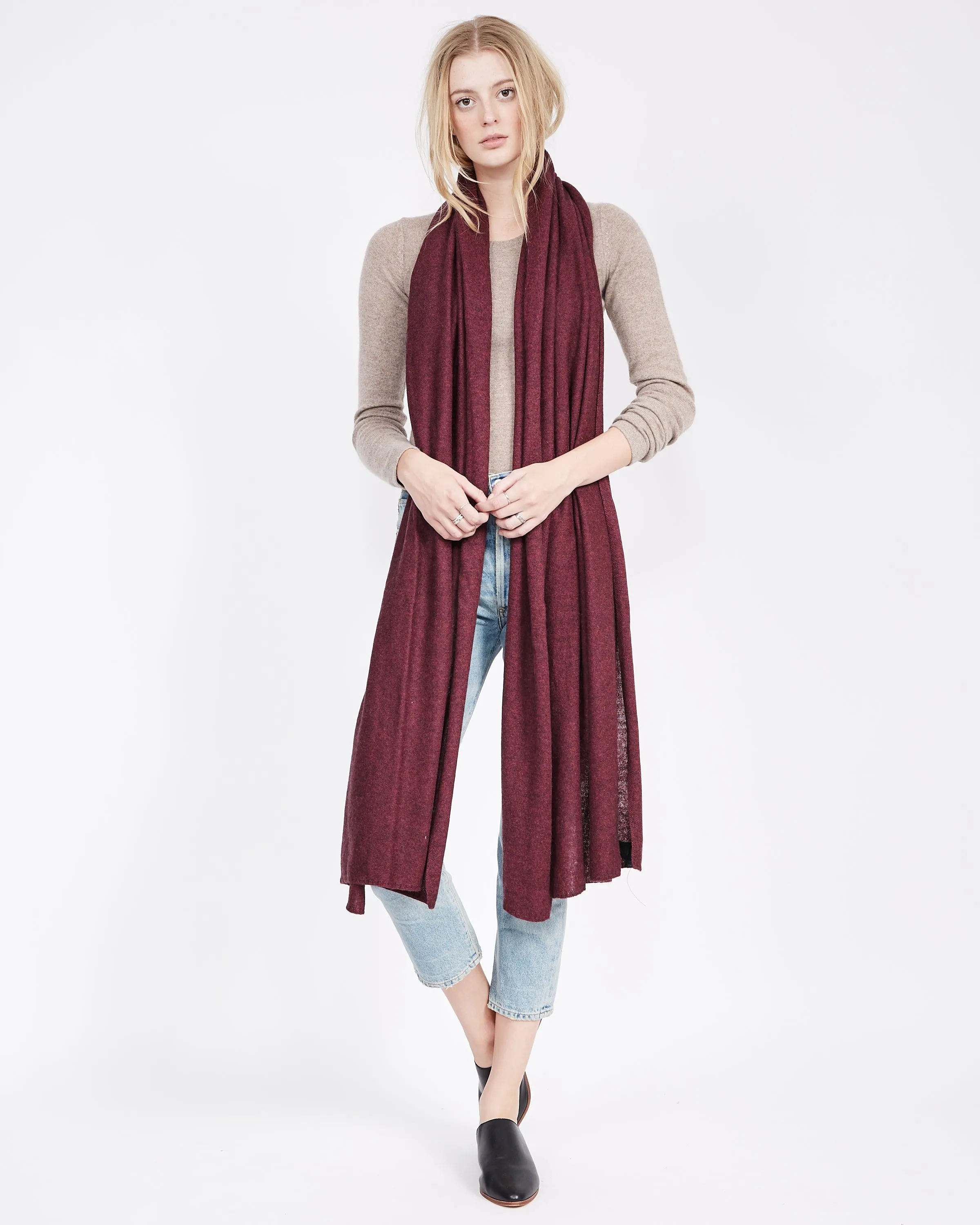 Personalized Lora Basic Cashmere Wrap