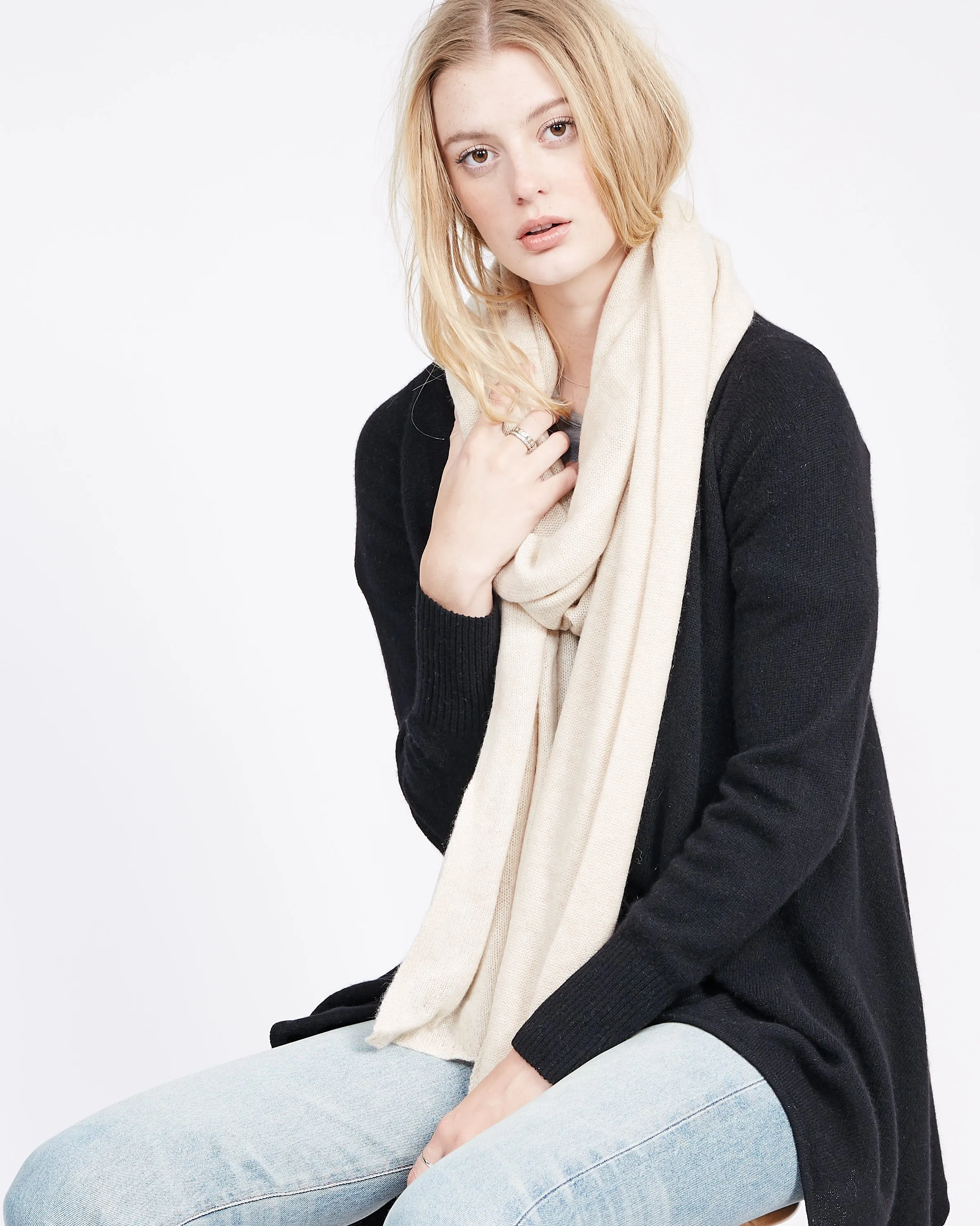 Personalized Lora Basic Cashmere Wrap