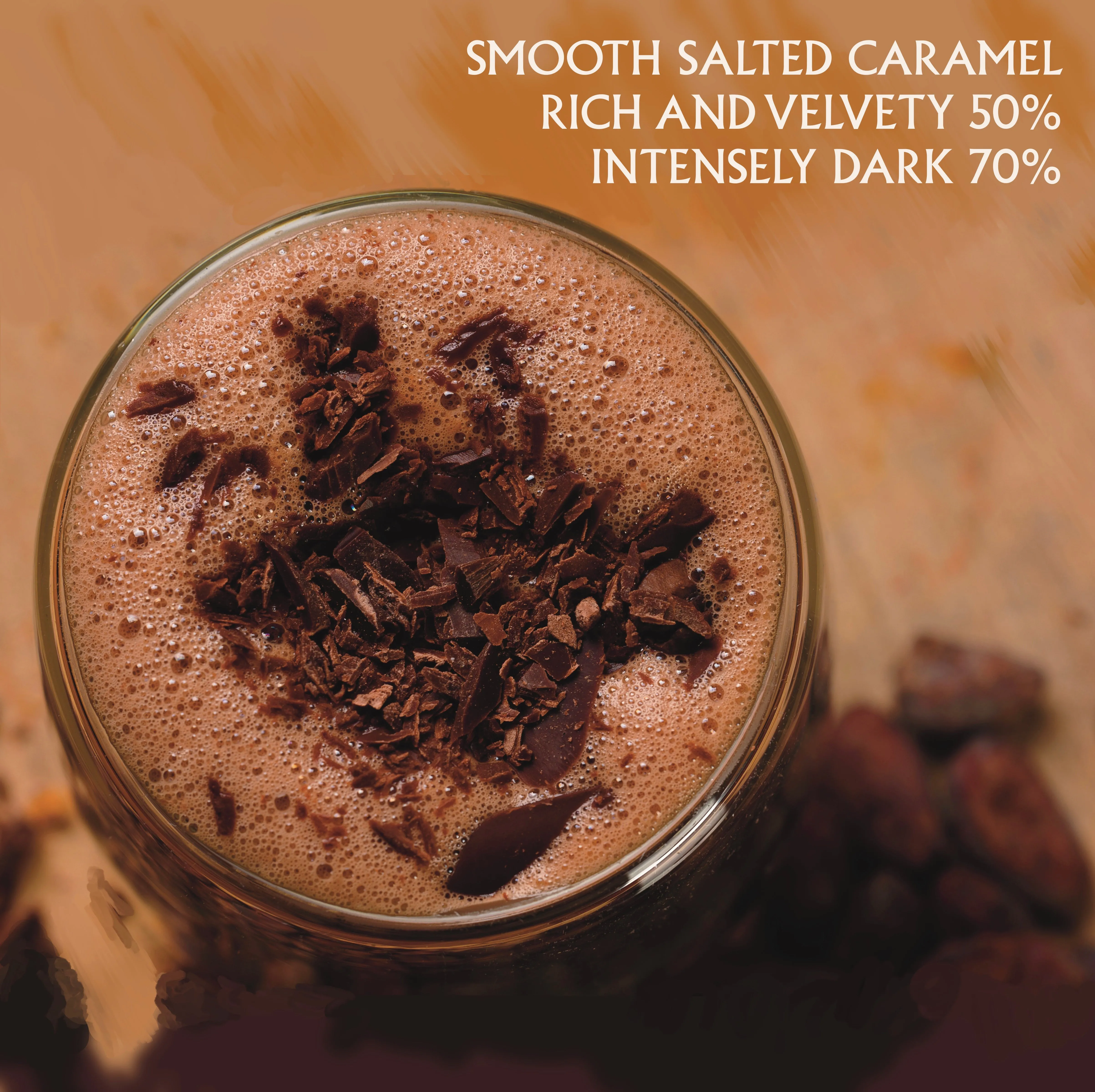 Pure Grated Hot Chocolate -  Rich & Velvety 50% 1 KG