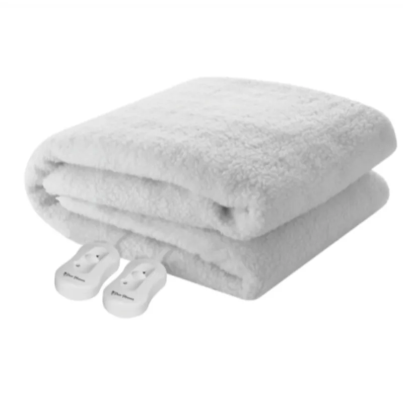 Pure Pleasure Sherpa Extra Length Fully Fitted Electric Blanket