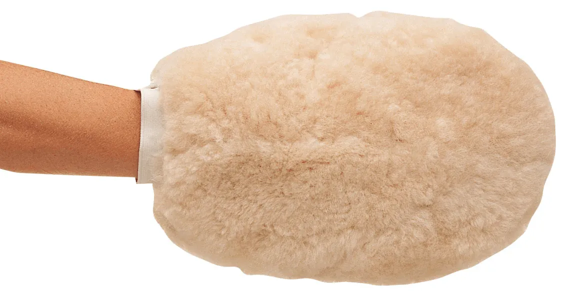 Pure Sheepskin Polishing Mitt