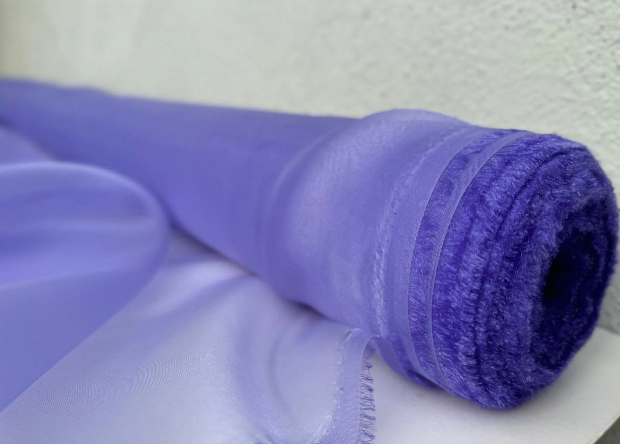 Purple Crystal Organza Fabric By Yard Light Lilac Organza, Shiny Sheer Organza Material for Grils Dresses Tutus Bridal Gowns Event Decor DIY