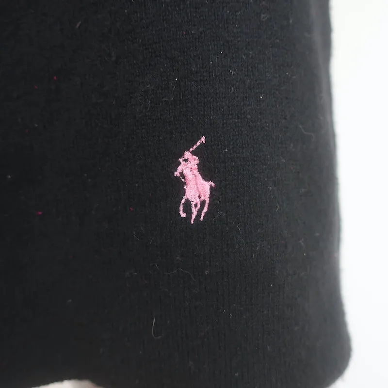 Ralph Lauren Collection Classic Cashmere Scarf Black
