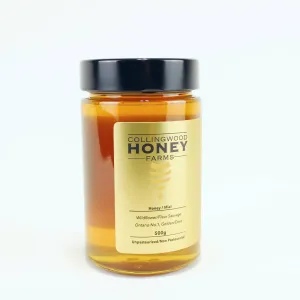 Raw Unpasteurized Wildflower Honey 500 Grams