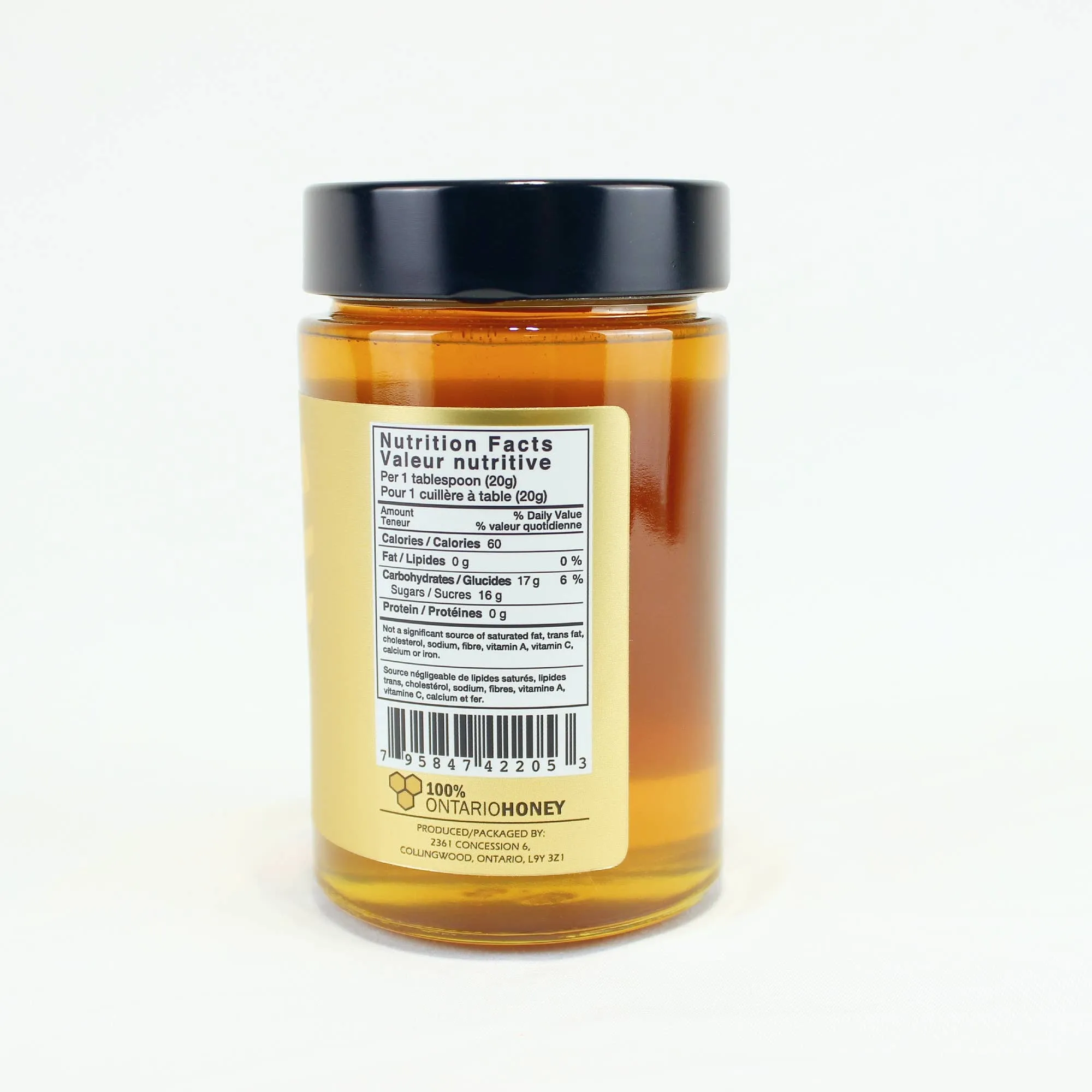 Raw Unpasteurized Wildflower Honey 500 Grams
