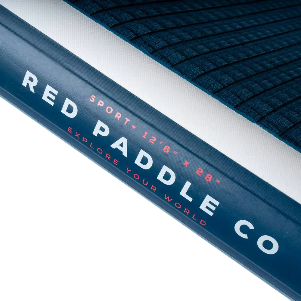 Red 12'6" Sport  MSL 800 Inflatable Stand Up Paddle Board Package