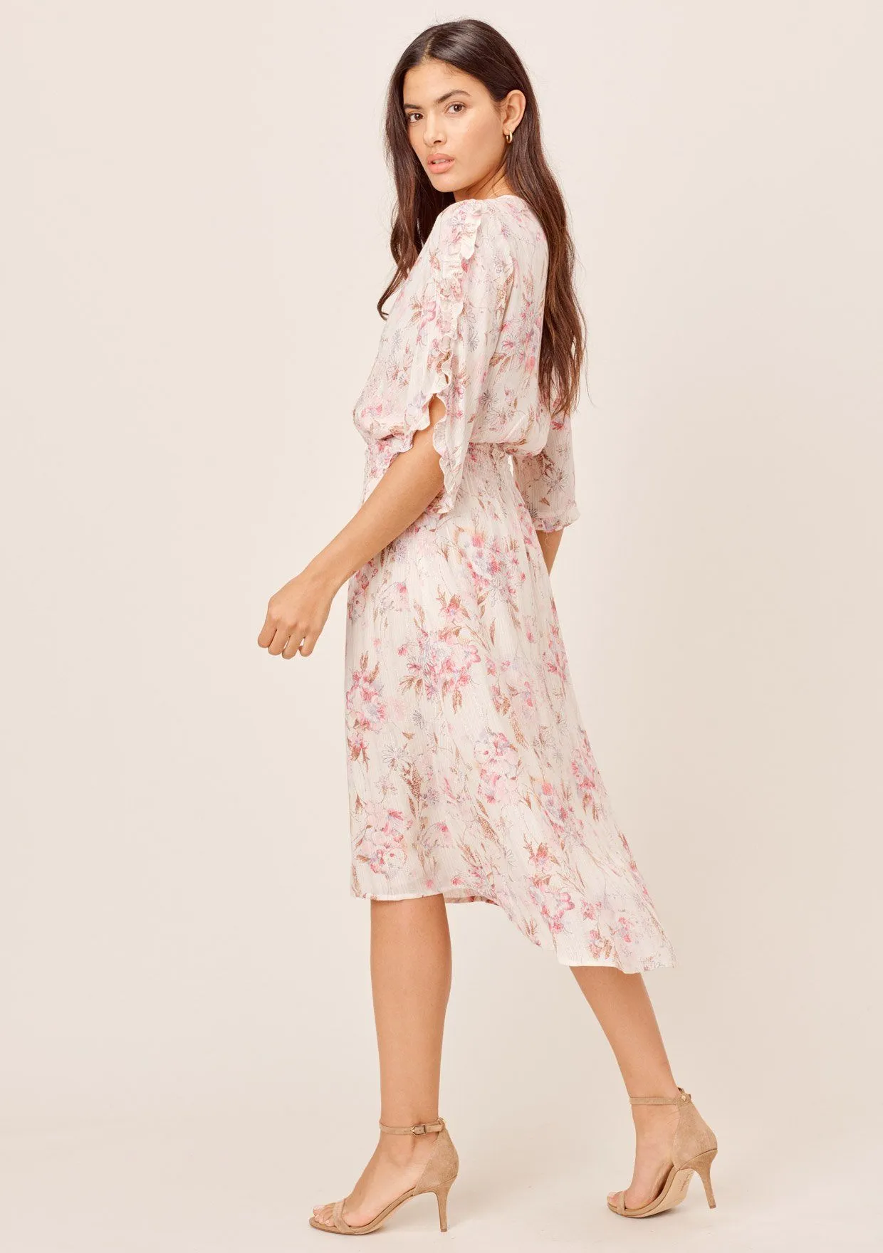 Rosemary Floral Midi Dress