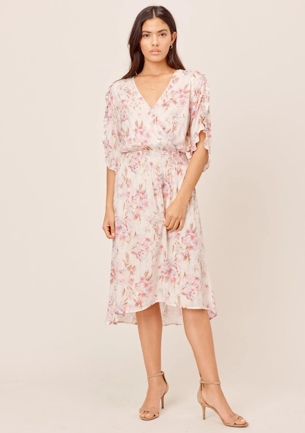 Rosemary Floral Midi Dress
