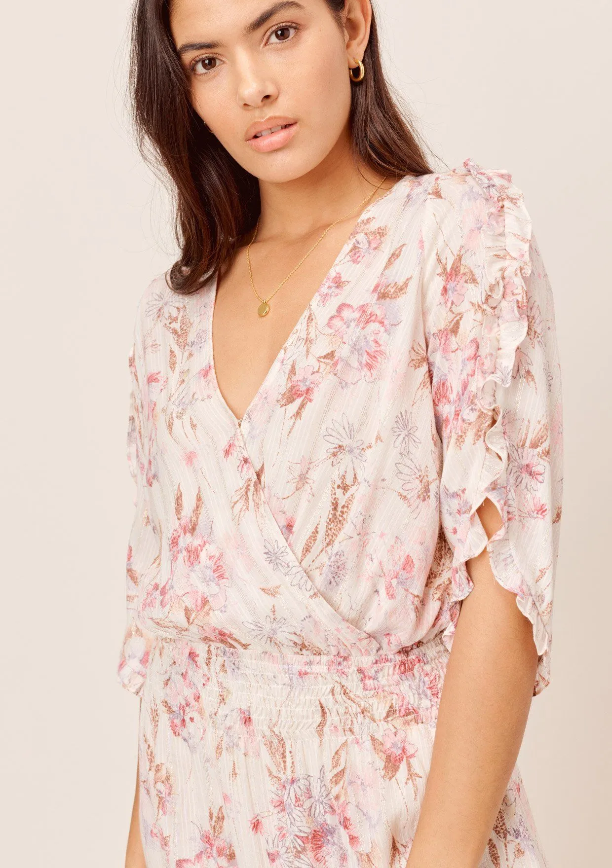Rosemary Floral Midi Dress