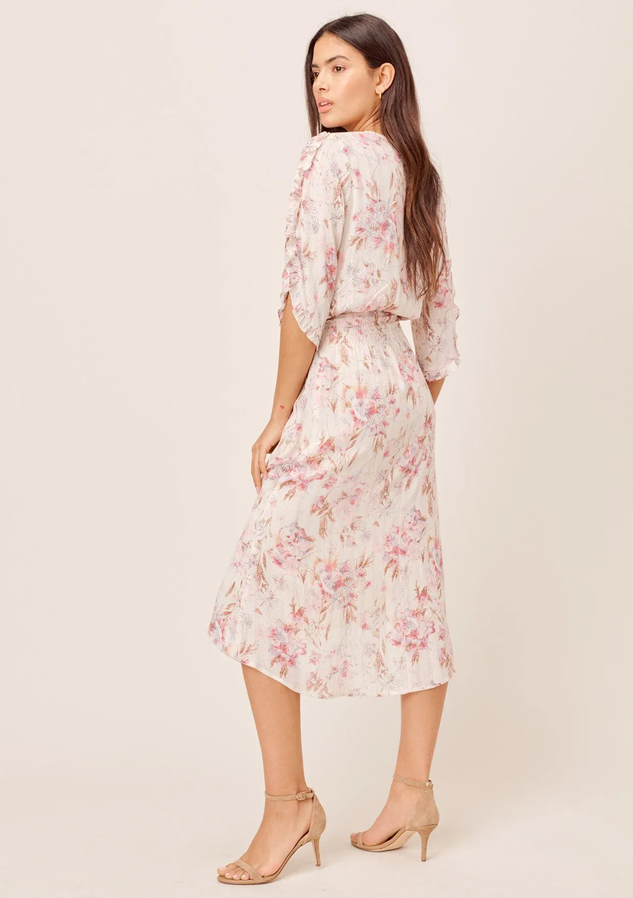 Rosemary Floral Midi Dress