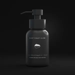 Sea Salted Grapefruit   Basil Iceberg Infused Moussed Soap