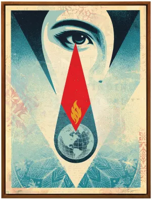 Shepard Fairey | Tear Flame