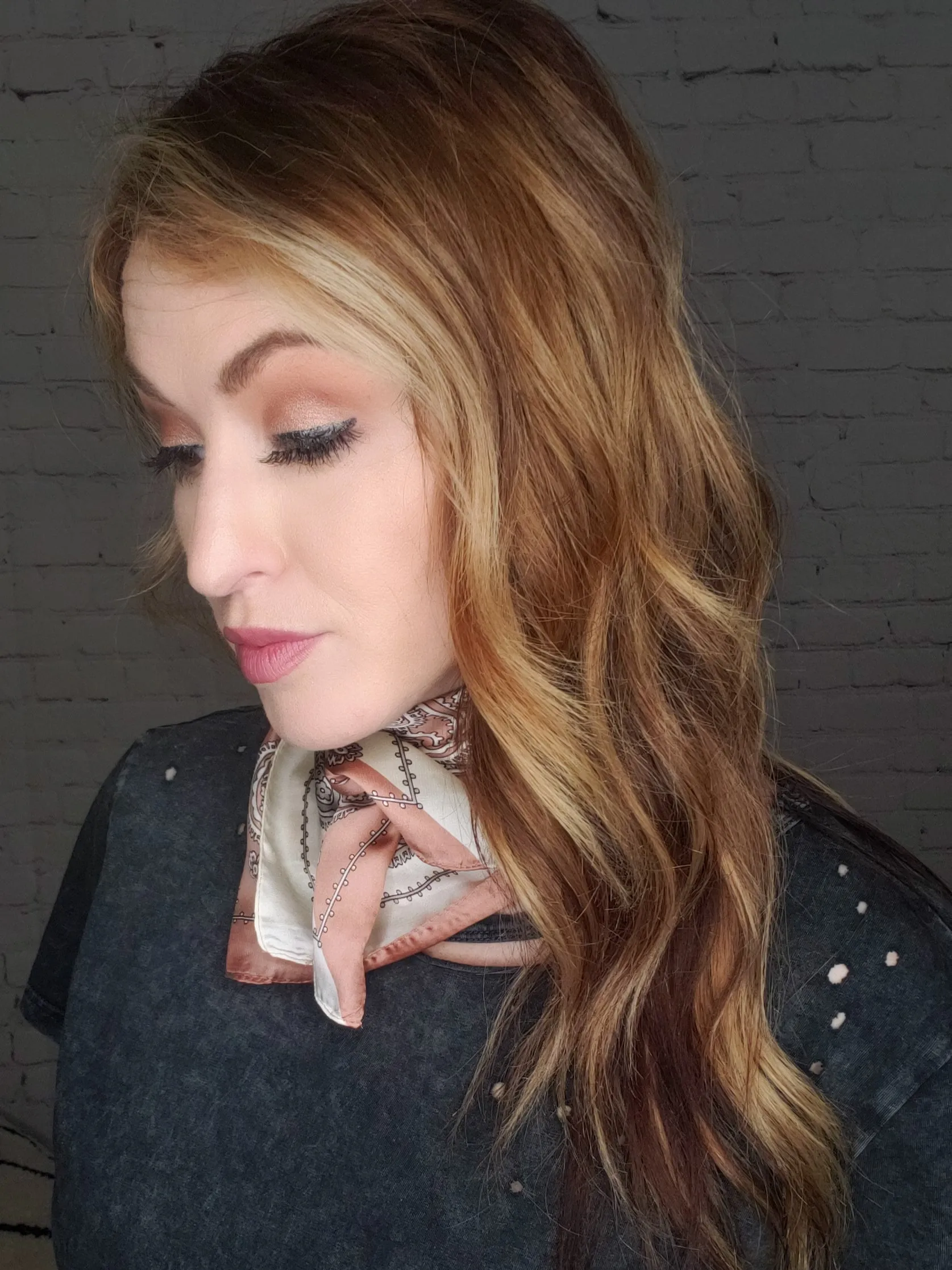 Silky Scarves: Multi