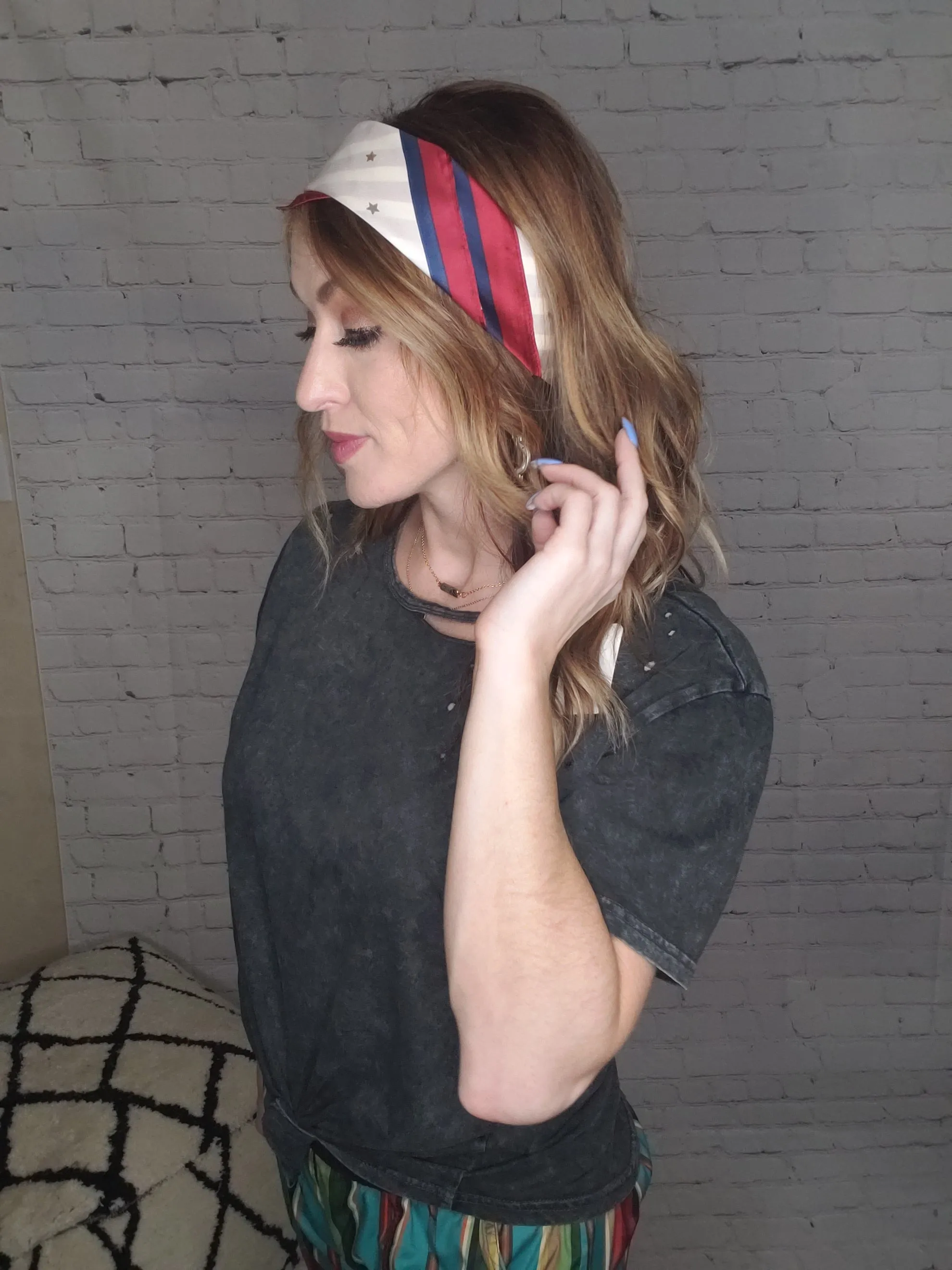 Silky Scarves: Multi