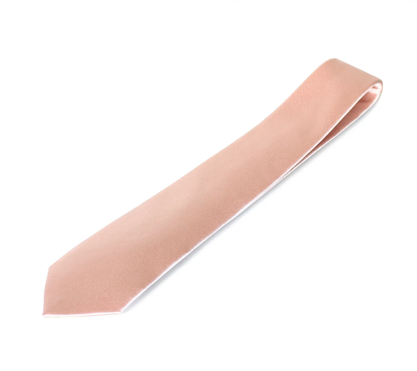 Skinny Rose Gold Tie