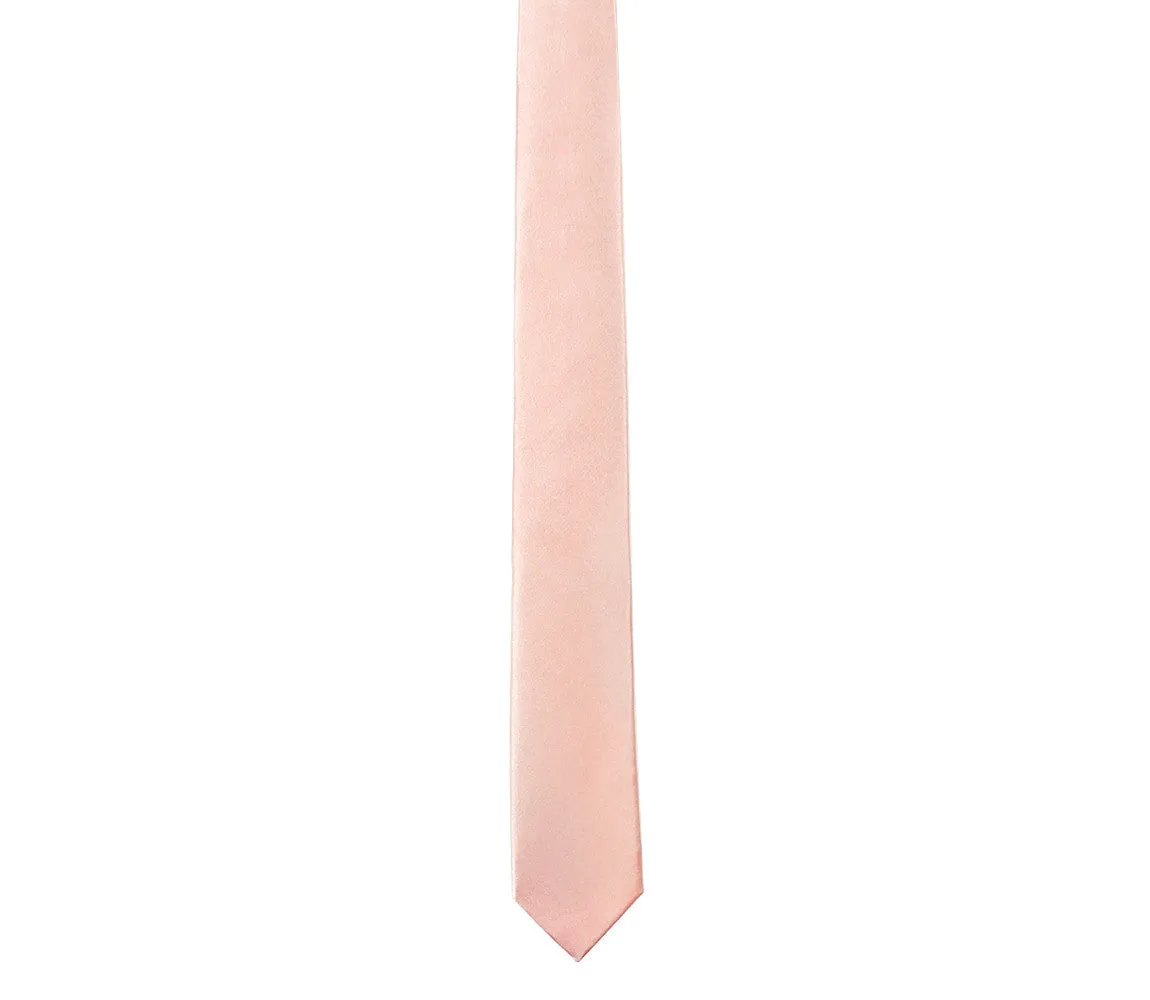 Skinny Rose Gold Tie