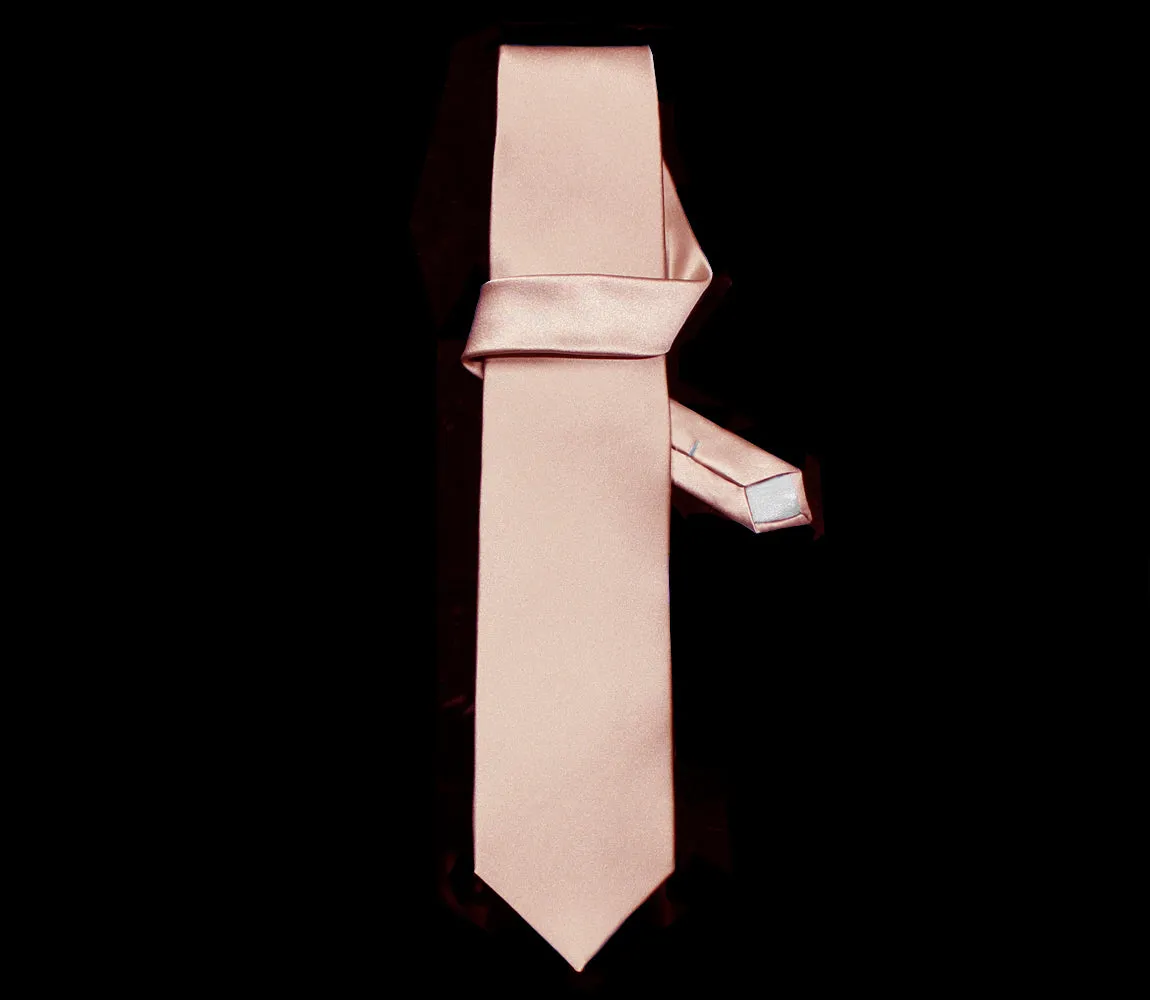 Skinny Rose Gold Tie