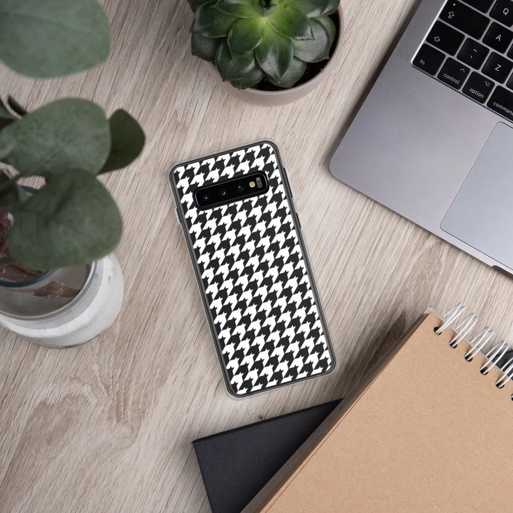 Small Print Classic Houndstooth Samsung Case