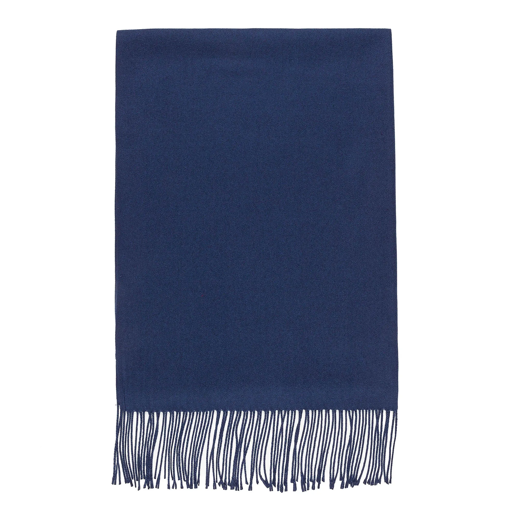 Solid Color Classic Scarf (Navy)