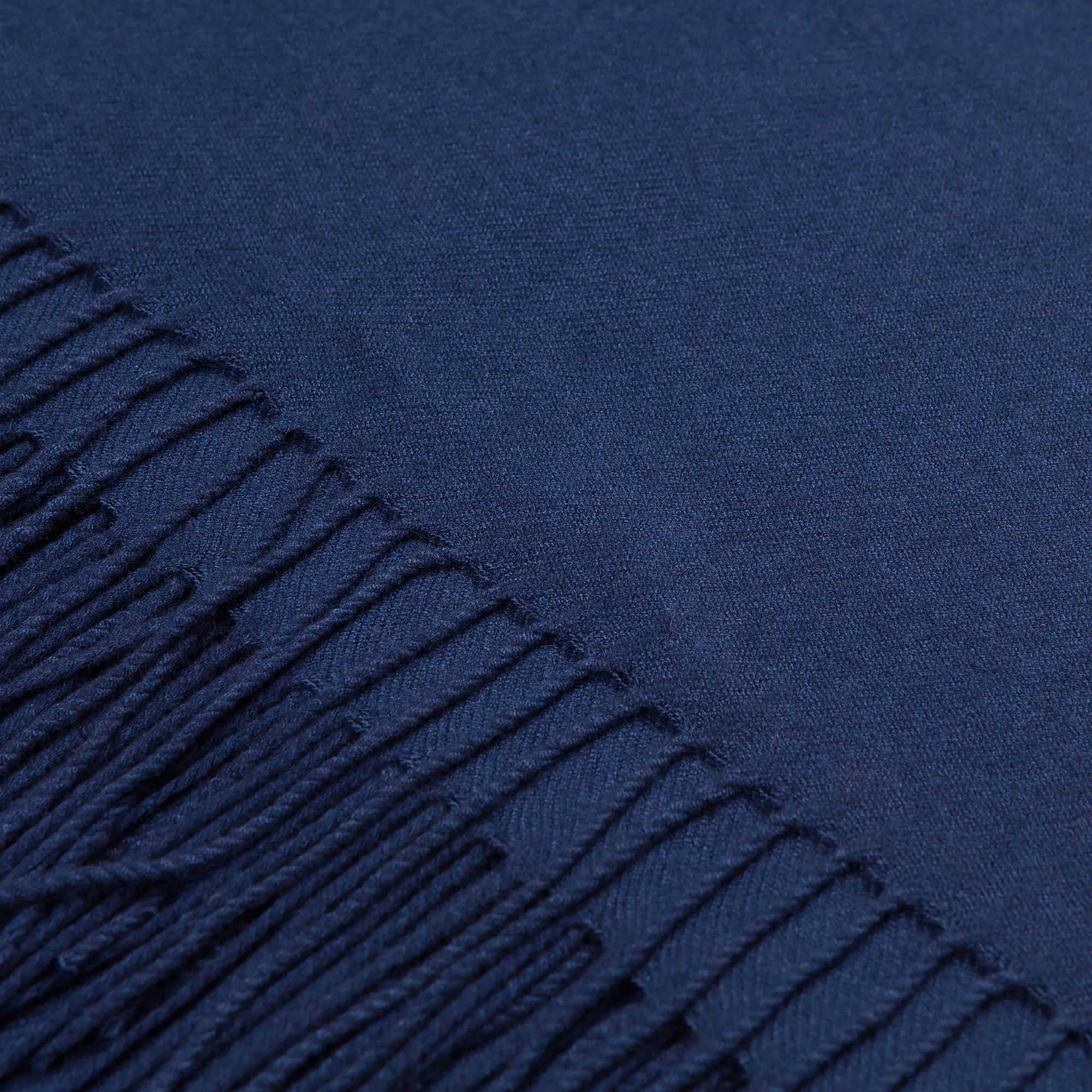 Solid Color Classic Scarf (Navy)