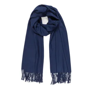 Solid Color Classic Scarf (Navy)