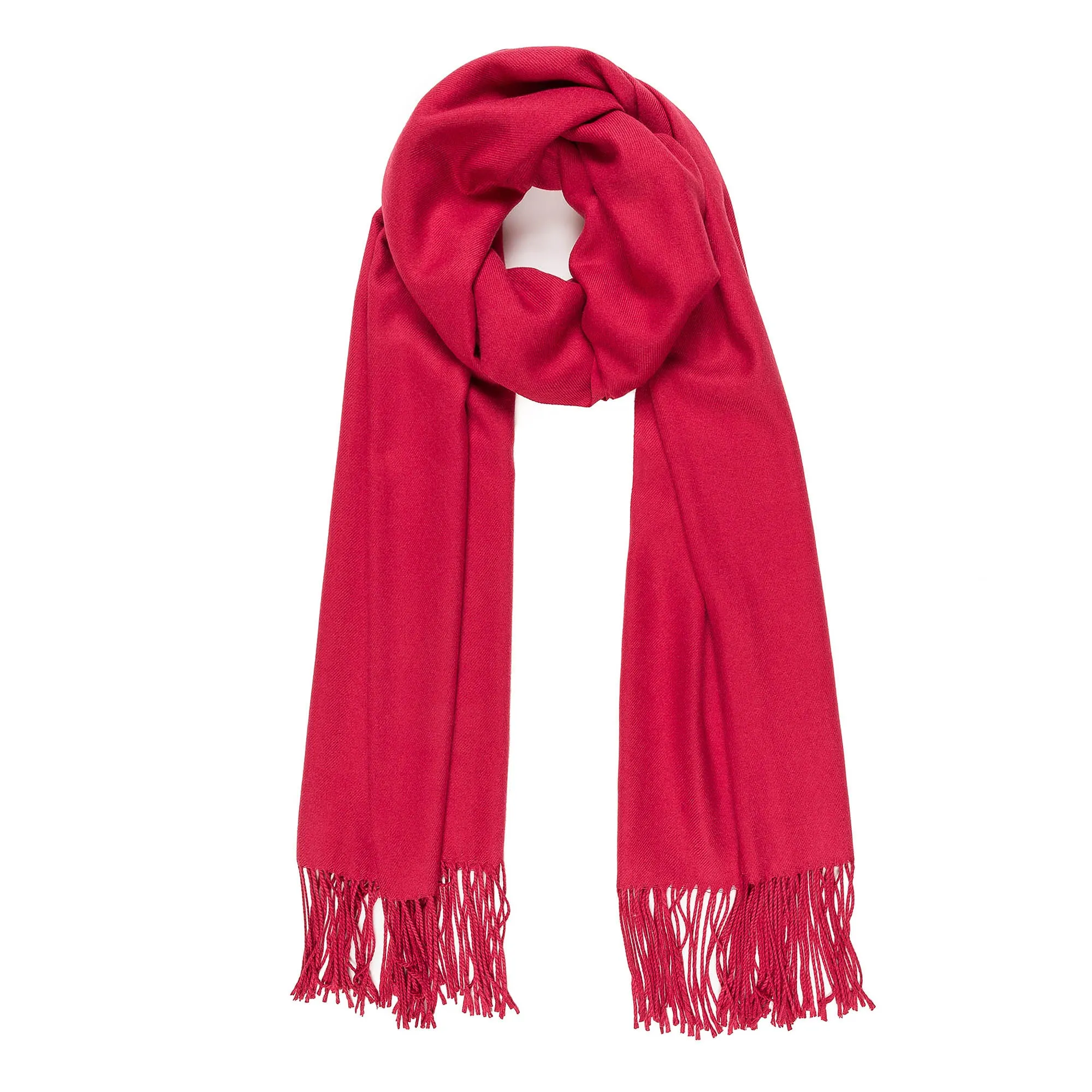 Solid Color Classic Scarf (Red)