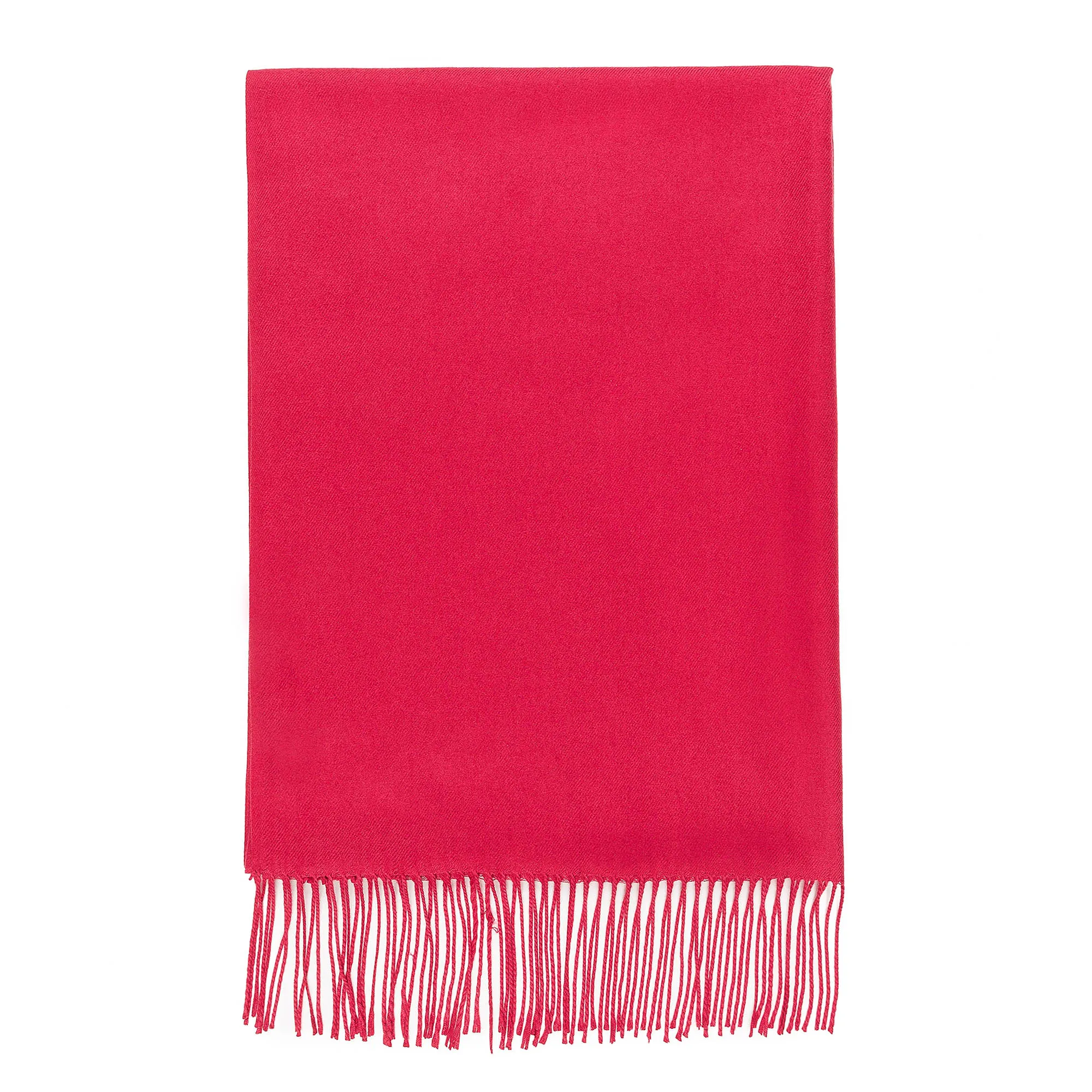 Solid Color Classic Scarf (Red)