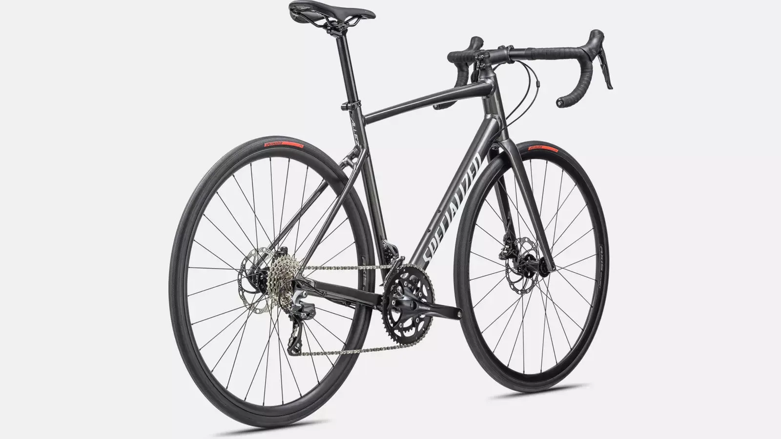 Specialized Allez Road Bike - Gloss Smoke / White / Silver Dust - MY25
