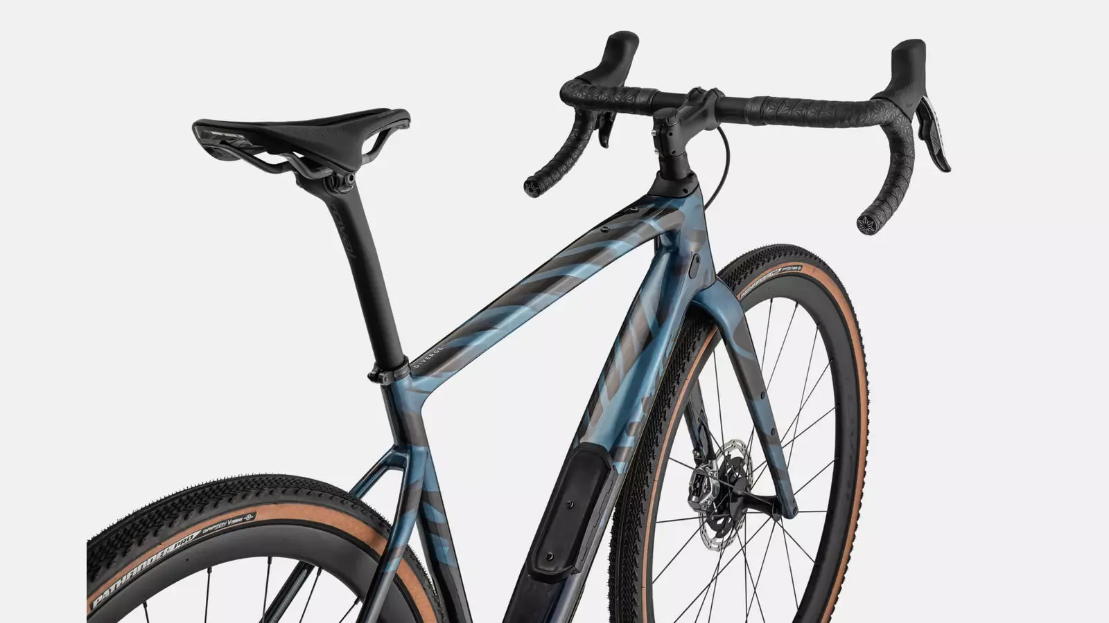 Specialized S-Works Diverge - Gloss Light Silver/Dream Silver/Dusty Blue - 56cm - SALE
