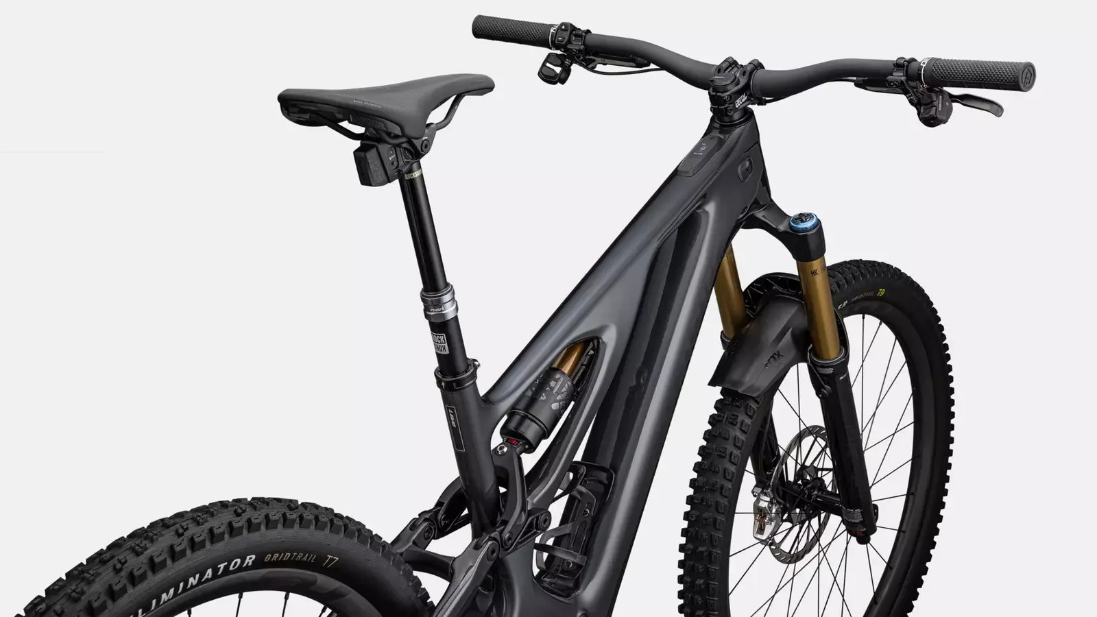 Specialized S-Works Turbo Levo Carbon - Gloss Black Liquid Metal SALE