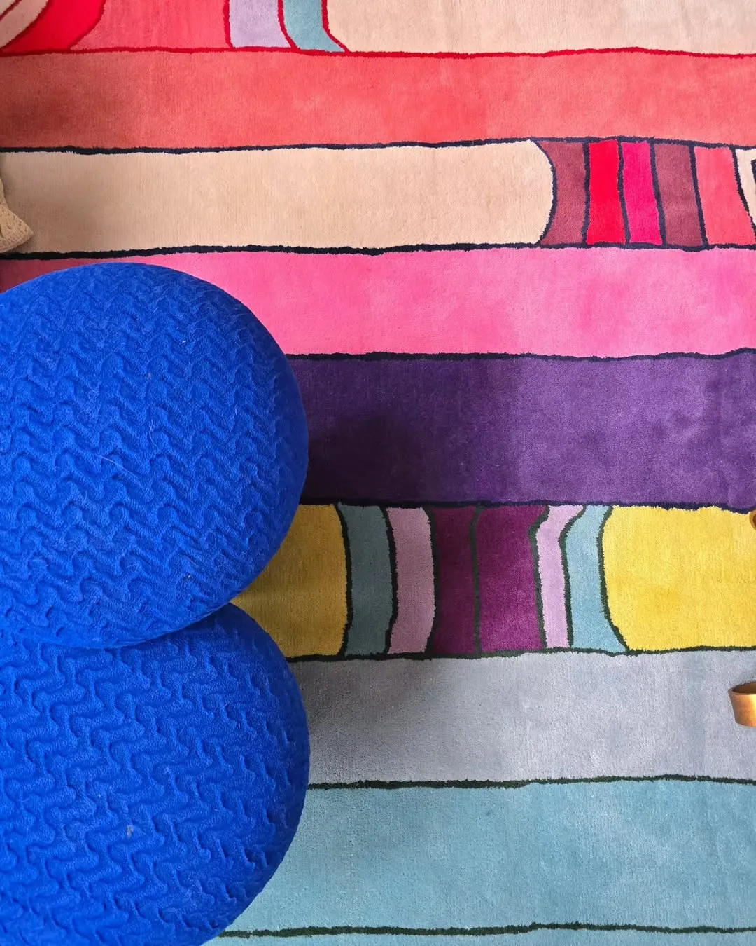 Spectrum Stripe Hand Tufted Rug