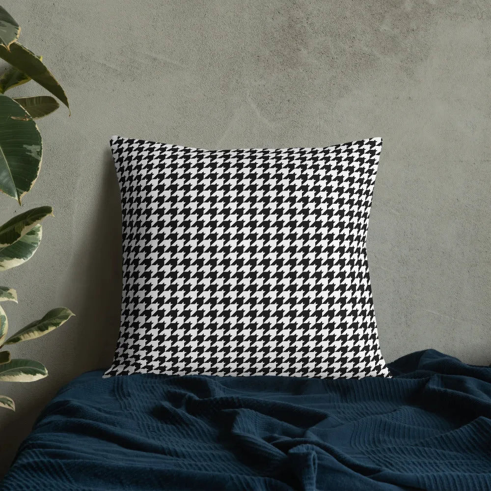 Square & Rectangle Classic Houndstooth Premium Pillows (sold separately)