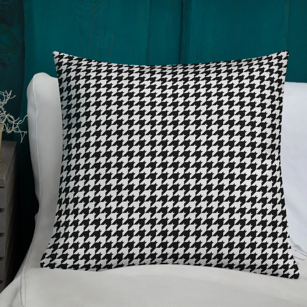 Square & Rectangle Classic Houndstooth Premium Pillows (sold separately)
