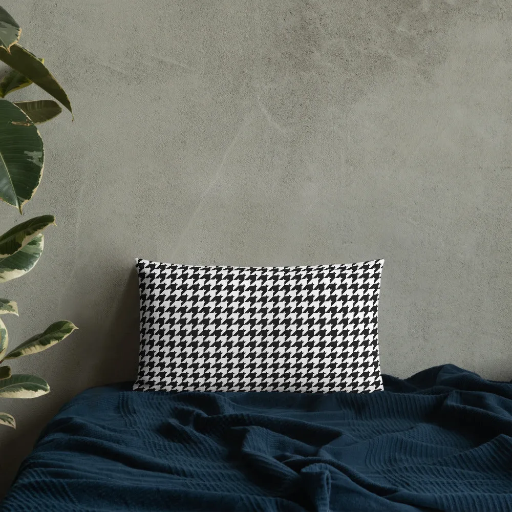 Square & Rectangle Classic Houndstooth Premium Pillows (sold separately)