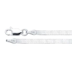 Sterling Silver 2.6mm Herringbone Chain