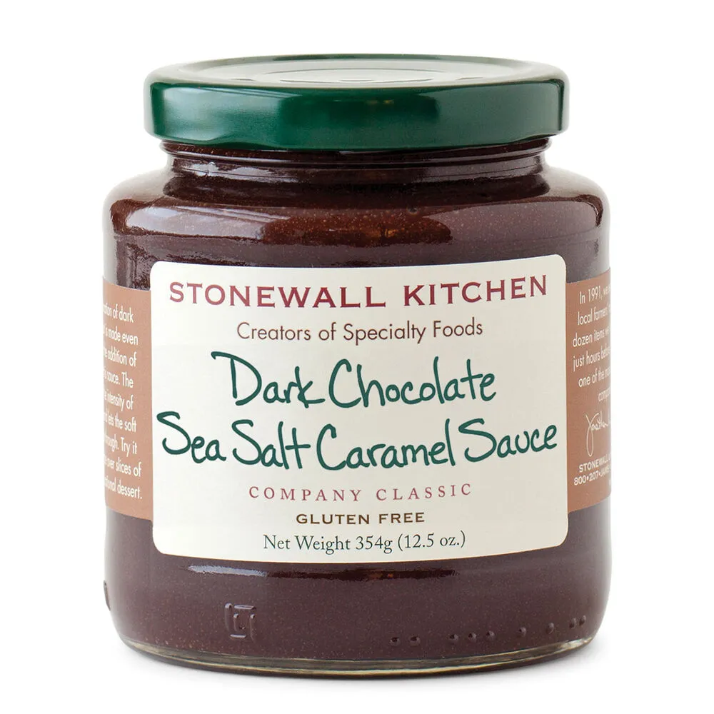 Stonewall Kitchen - Dark Chocolate Sea Salt Caramel Sauce