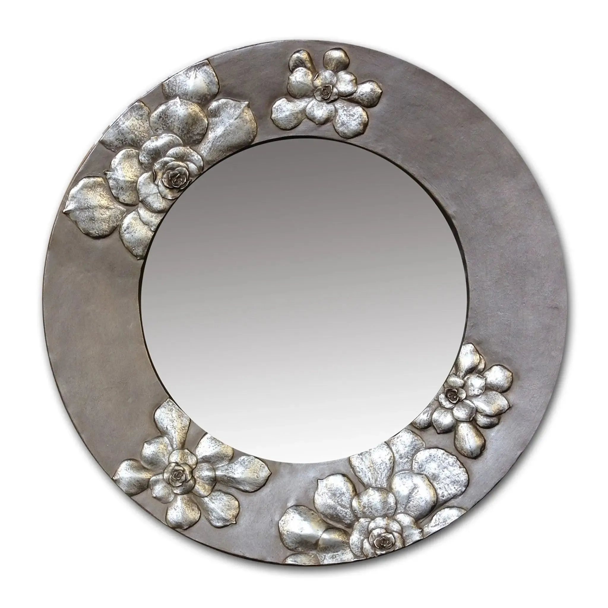 Succulent Mirror by Deborah Childress of Blindspot Mirrors