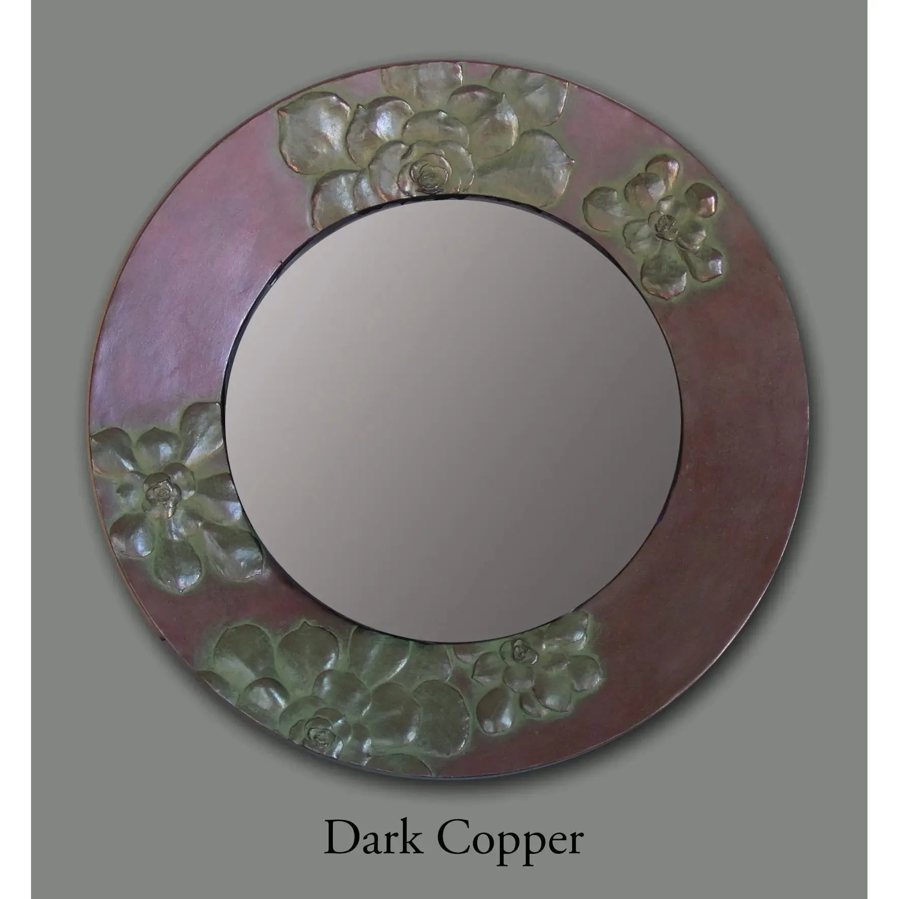Succulent Mirror by Deborah Childress of Blindspot Mirrors