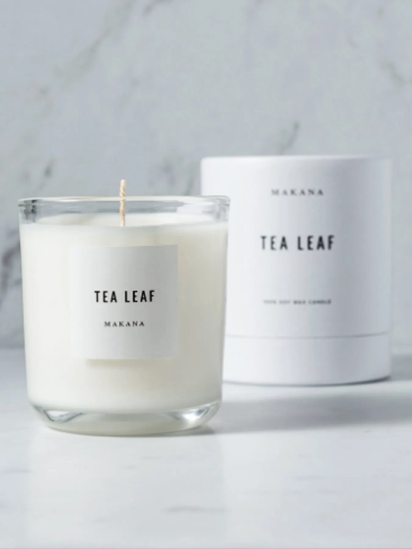 Tea Leaf Candle