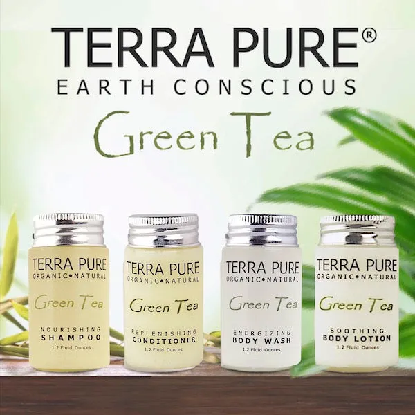 Terra Pure Green Tea Shampoo, 10.14oz. Pump Bottle
