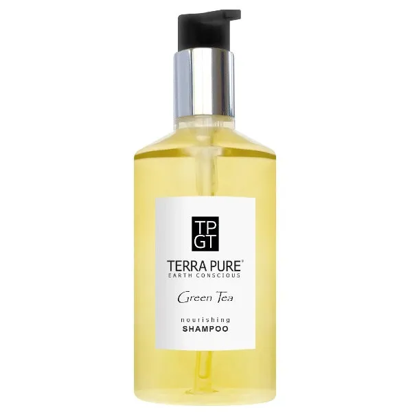 Terra Pure Green Tea Shampoo, 10.14oz. Pump Bottle